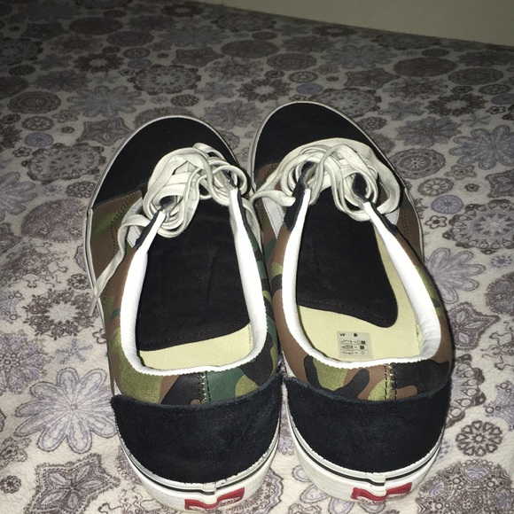 Vans olive camo size 12 men’s - Picture 3 of 4